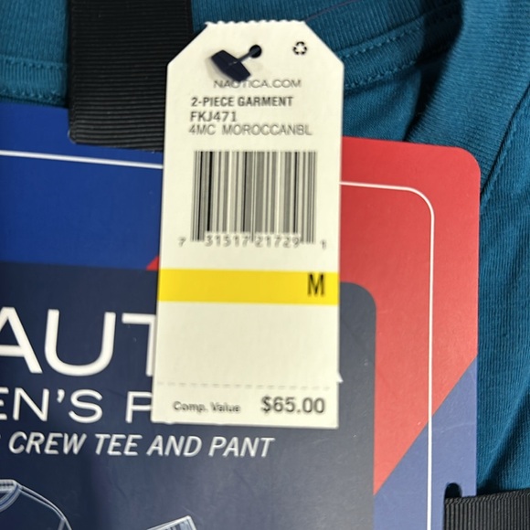 Nautica Men’s PJ set size medium brand new - Picture 3 of 3